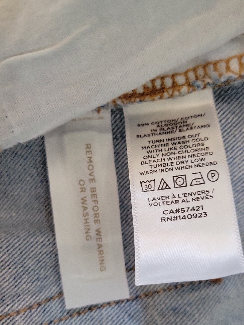 LOFT The CURVY High Waist Boyfriend Jeans, 27/4, Light Wash, Summer - Picture 6 of 10
